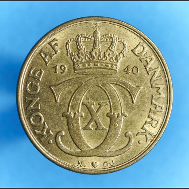 Danmark 2 kr. 1940 - kv. 01