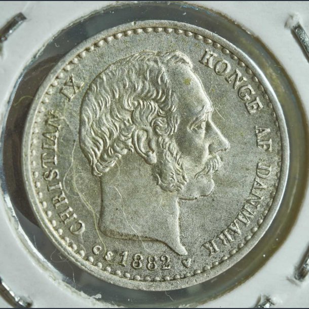 Danmark 10 re 1882 - Smuk