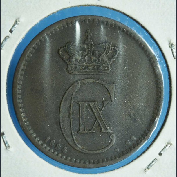 Danmark 5 re 1884