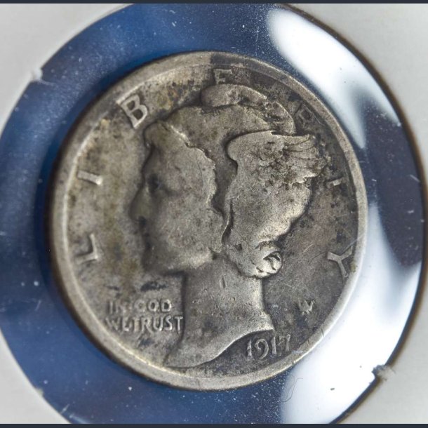 USA 10 cents 1917