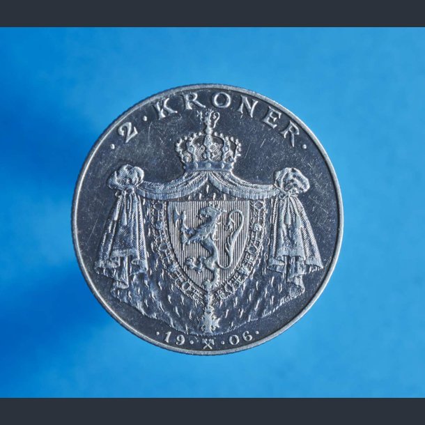 Norge 2 Kroner 1906 - Haakon VII