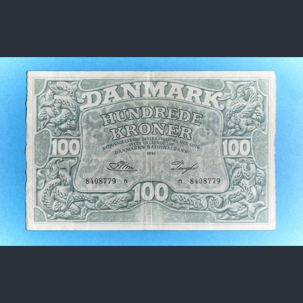 Danmark 50 Kr. 1955 1++ - Riim/Pugh