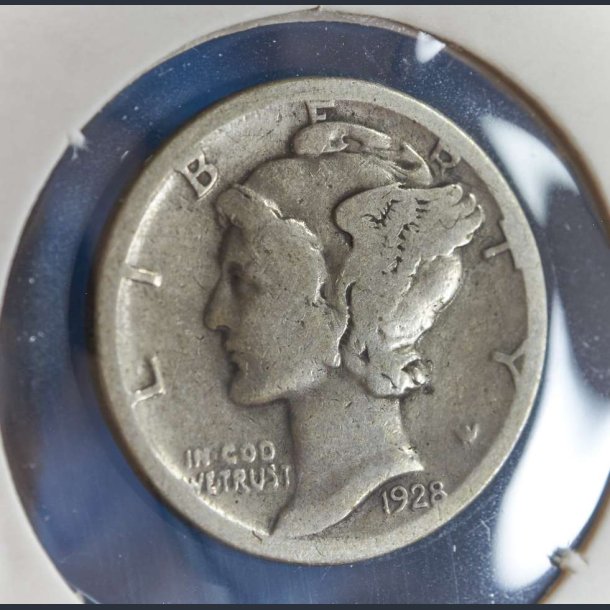 USA 10 cents 1928 S