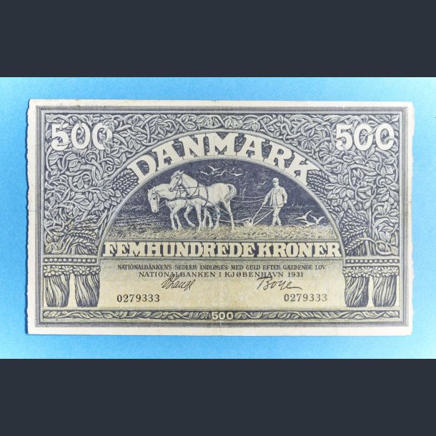 Danmark 500 Kr. 1931