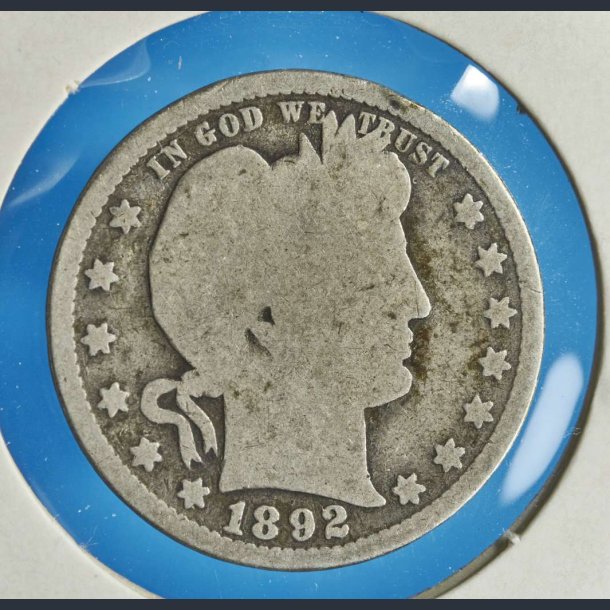 USA quarter 1892