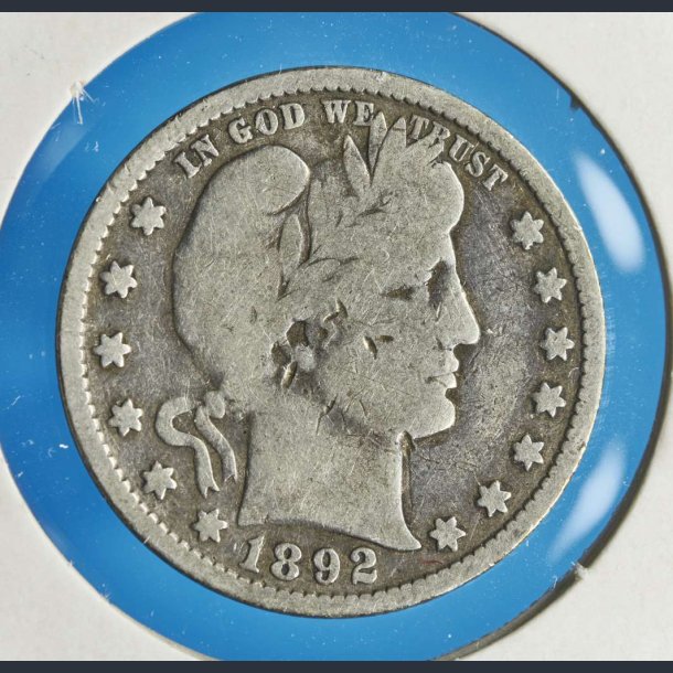 USA quarter 1892