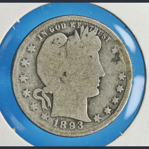 USA quarter 1893 O