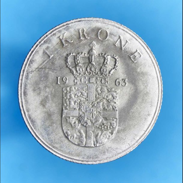 1 kr. 1963 - stbt forfalskning