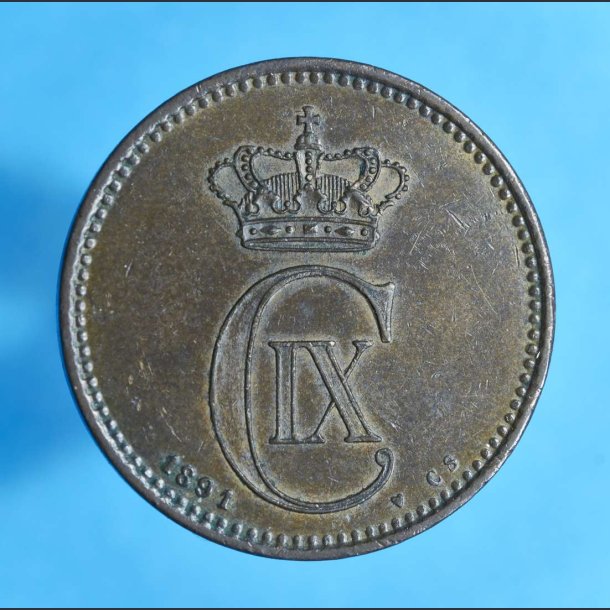 Danmark 5 re 1891 - kv.01+