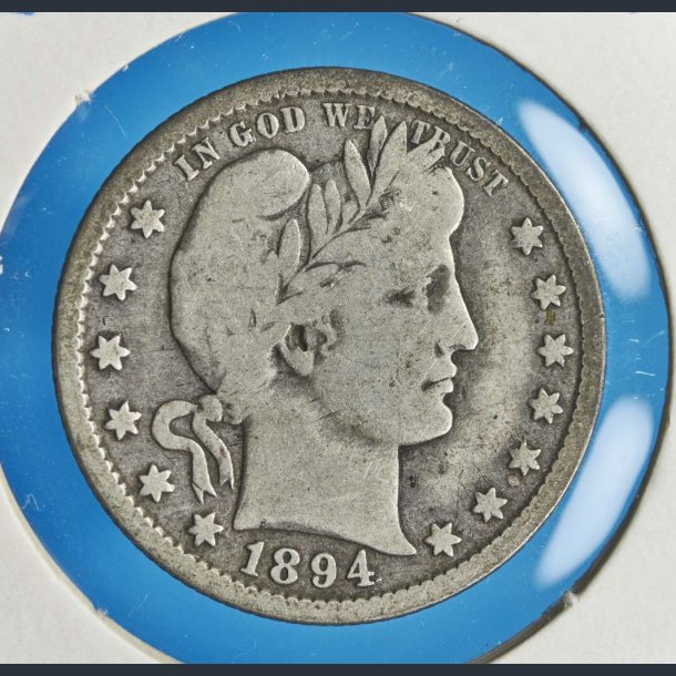 USA quarter 1894 O