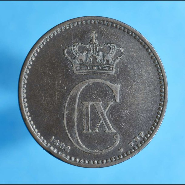 Danmark 5 re 1898 - kv. 1+/1