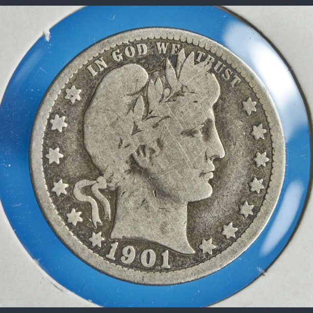 USA quarter 1901