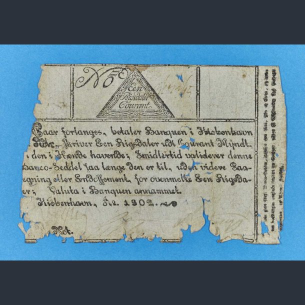 1 Rigsdaler Courant 1802 - kv.2