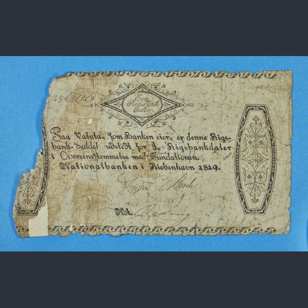 1 Rigsbankdaler 1819 - kv.2
