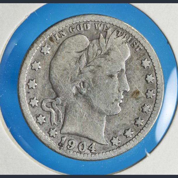 USA quarter 1904