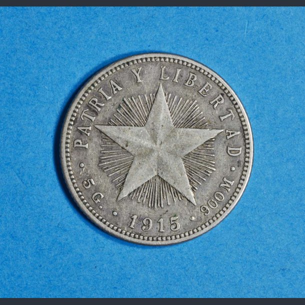 20 Centavos 1915 - Cuba