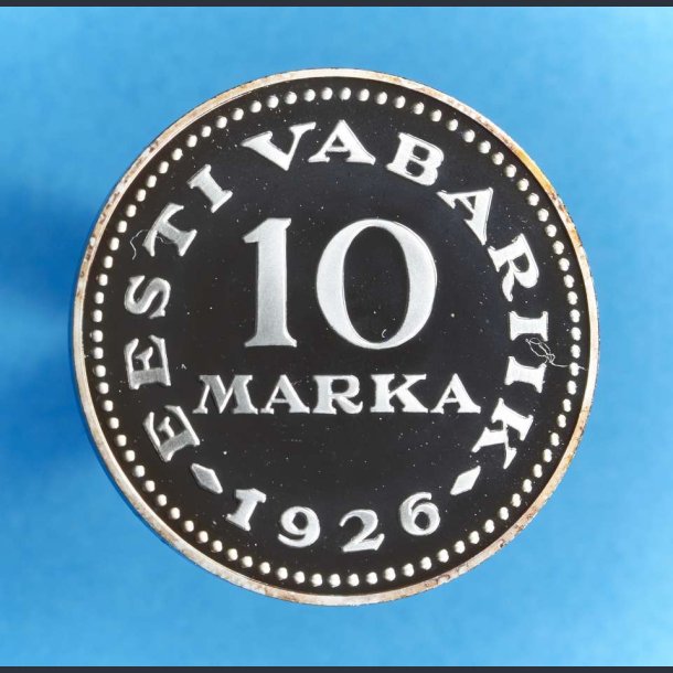 10 Marka 1926 - Estlands dyreste mnt