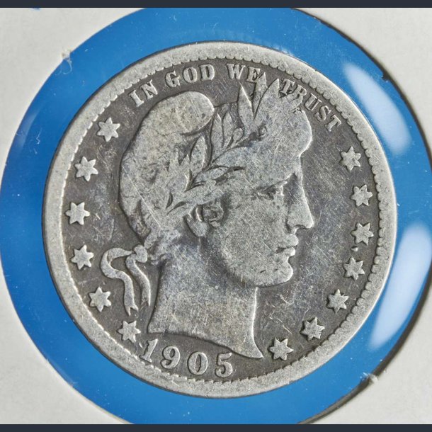 USA quarter 1905