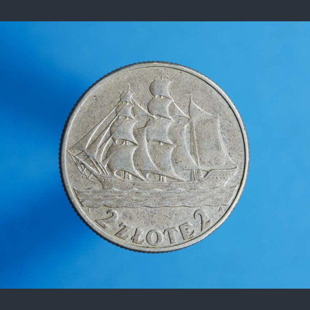 Polen 2 Zloty 1936 (Gdynia Seaport) 