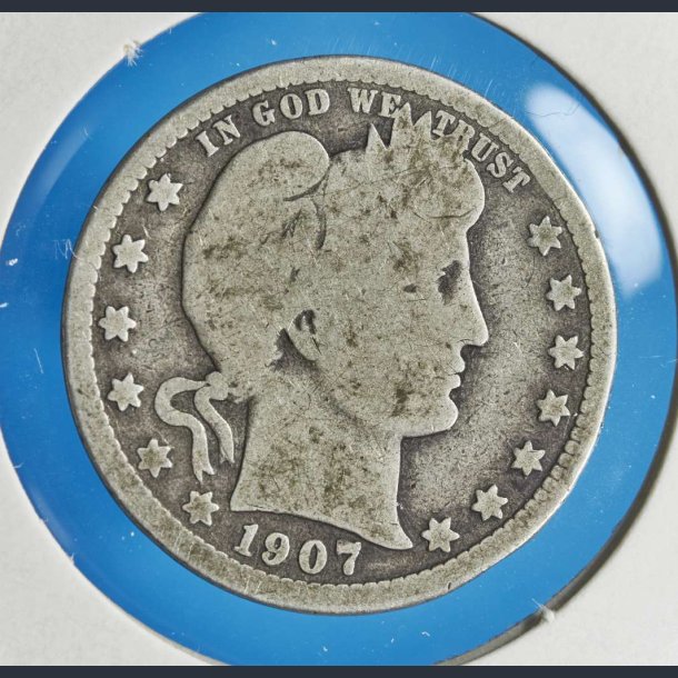 USA quarter 1907