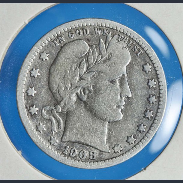 USA quarter 1908