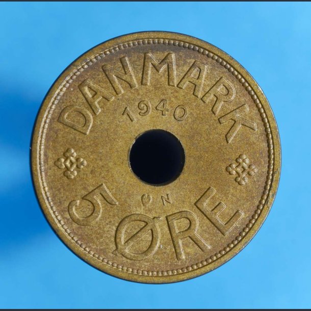 Danmark 5 re 1940 - kv.0/01