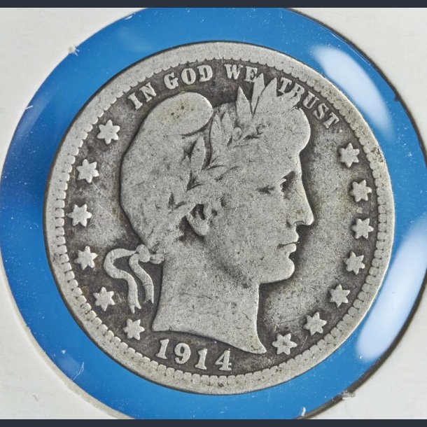 USA quarter 1914