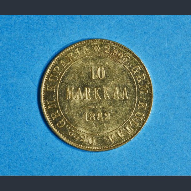 10 Markkaa 1882