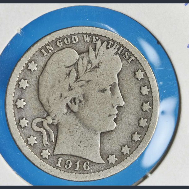 USA quarter 1916 D