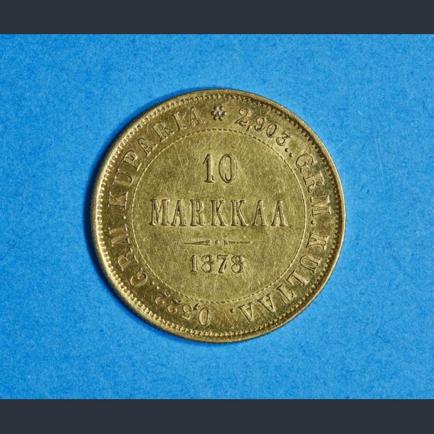 10 Markkaa 1878