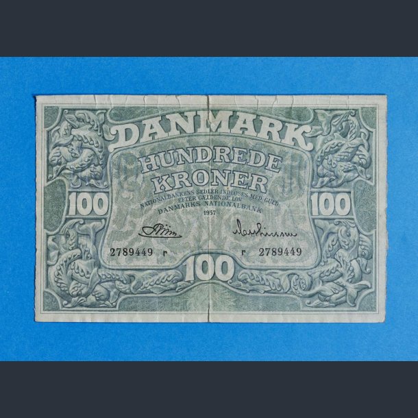 Danmark 100 Kr. Kv 1- Riim/Matthiessen