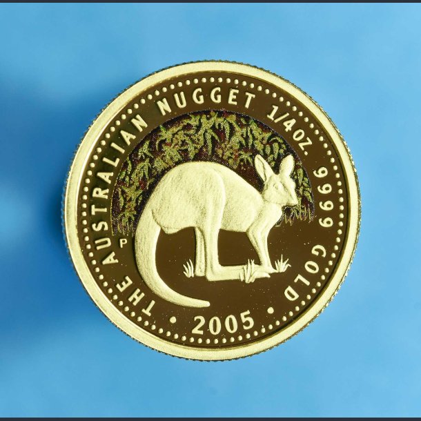 Australien 25 dollars 2005 - The Australian Nugget 1/4 oz