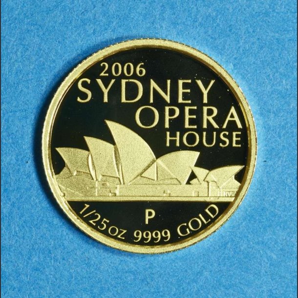 Australien 5 dollars 2006 guld - Sydney Opera