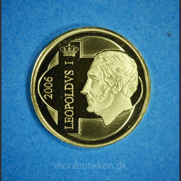 Belgien 12,5 Euro 2006 guld - Leopold I