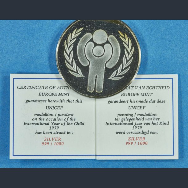 Brner 1979 UNICEF slvmedalje