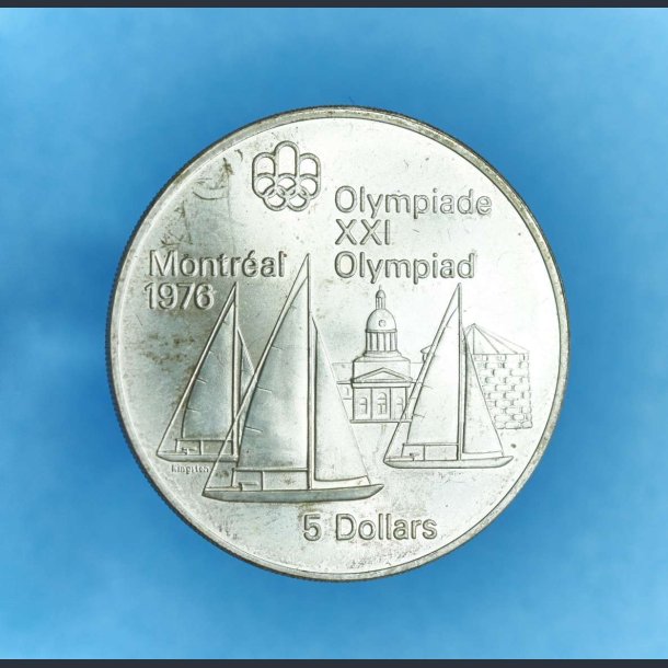 Canada 5 dollars 1973 - sejlsport