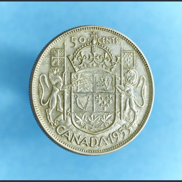 Canada 50 cents 1953-1958