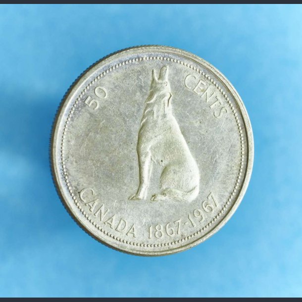 Canada 50 cents 1967 - jubilum - Confederation Centennial