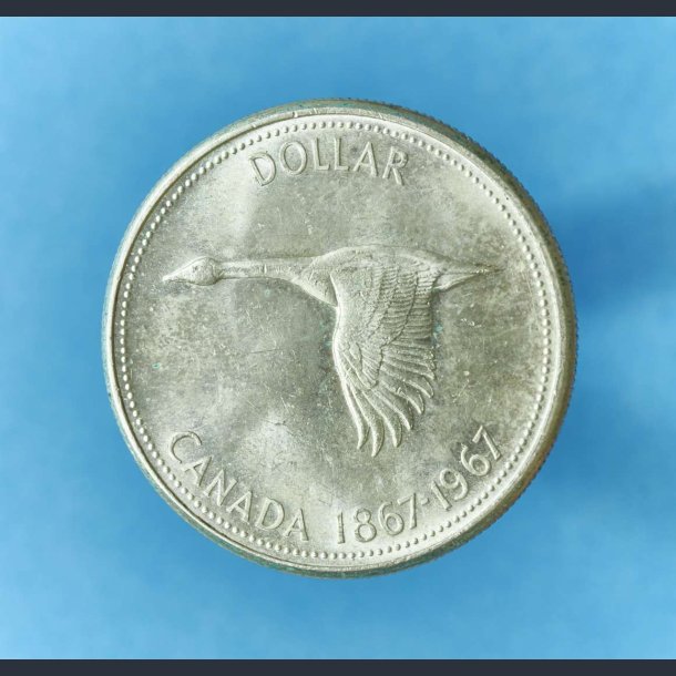 Canada Dollar 1967 - Confederation Centennial