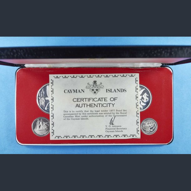 Cayman Islands Proof Set 1977