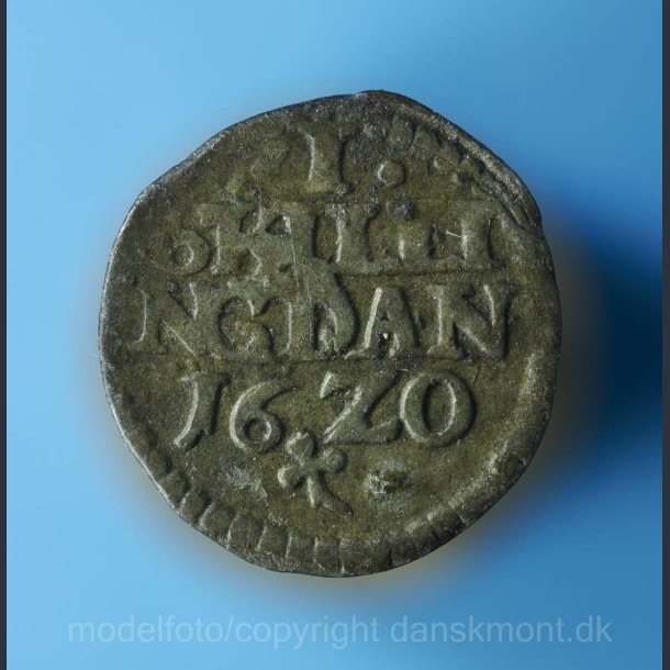 Chr.4. 1 skilling 1619-1622, nydelig