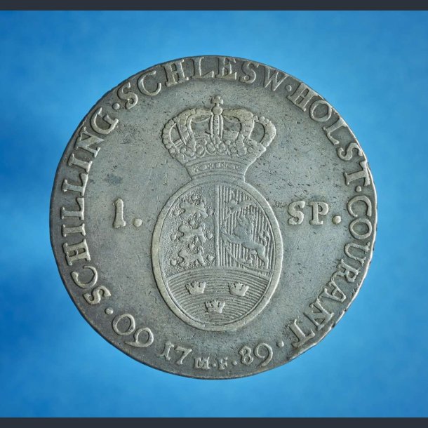 Christian 7. 1 speciedaler 1789 Slesvig-Holsten