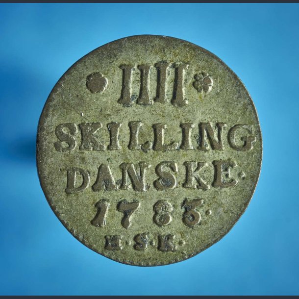 Christian 7. 4 skilling 1783