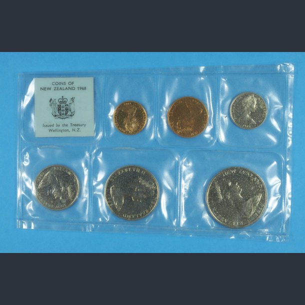 Coins of New Zealand 1968 mntst