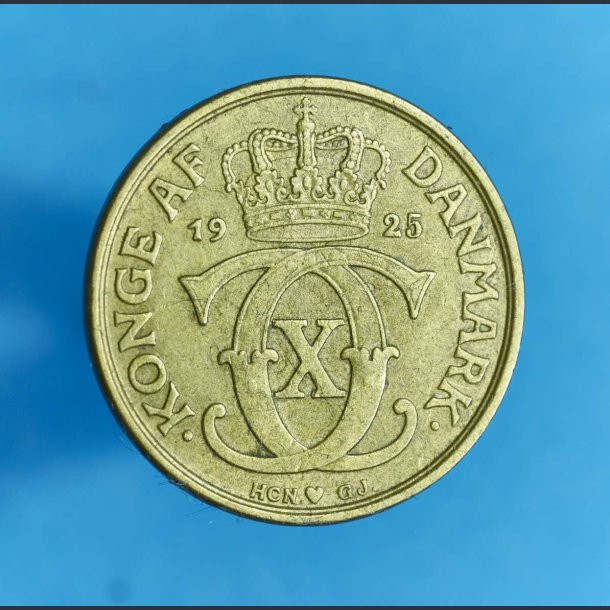 Danmark 1 kr. 1925 i flot stand