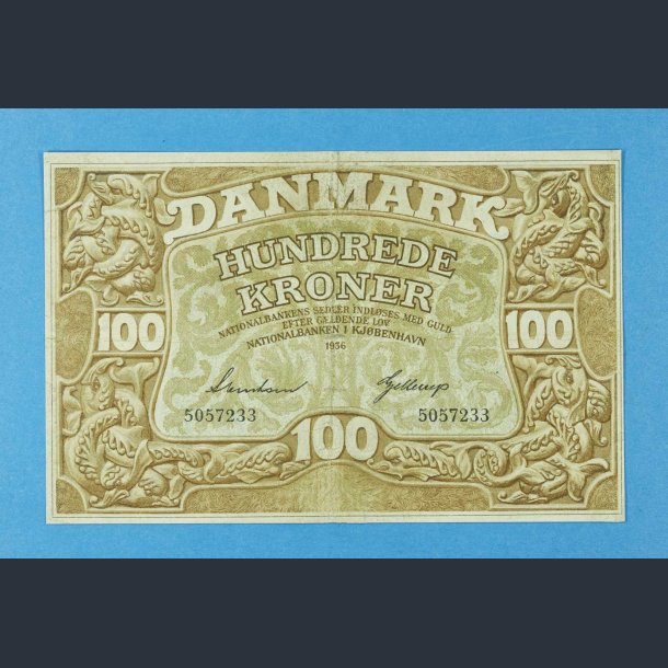 Danmark 100 kr. 1936