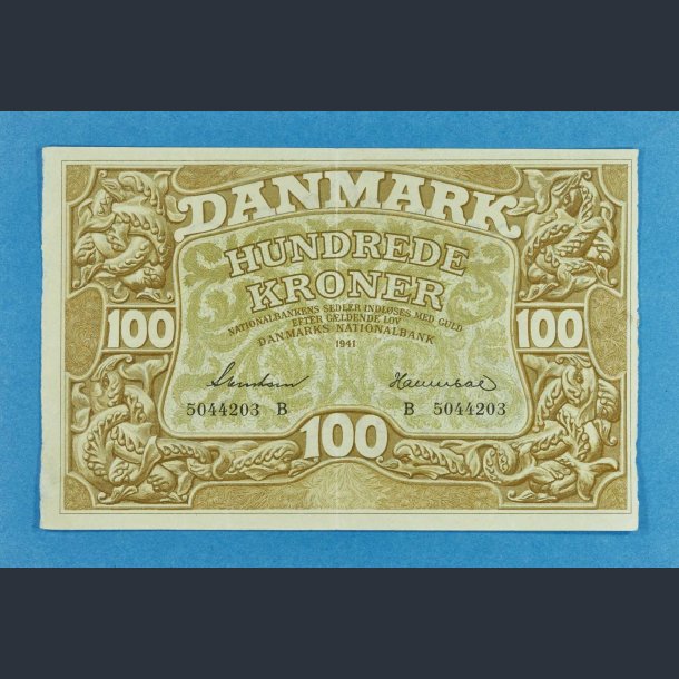 Danmark 100 kr. 1941 - Hannibal