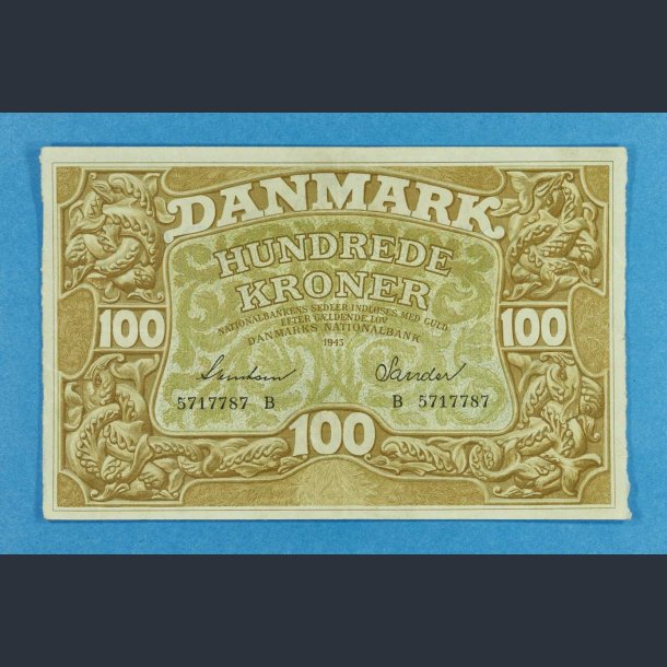 Danmark 100 kr. 1943 - Sander