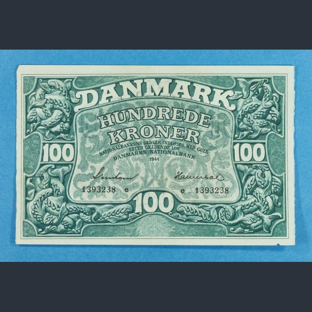 Danmark 100 kr. 1944 - Hannibal