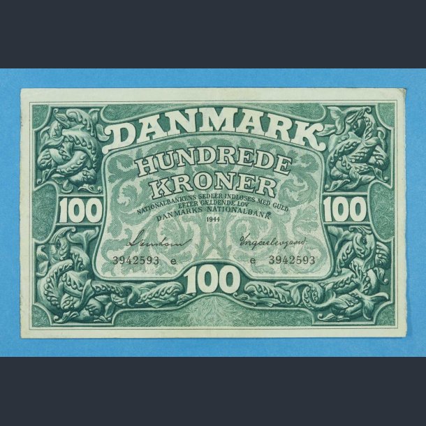 Danmark 100 kr. 1944 - Ingerslevgaard